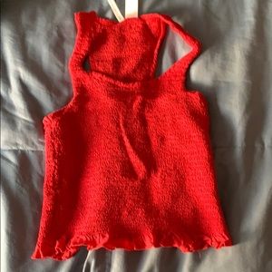 Red top/croptop